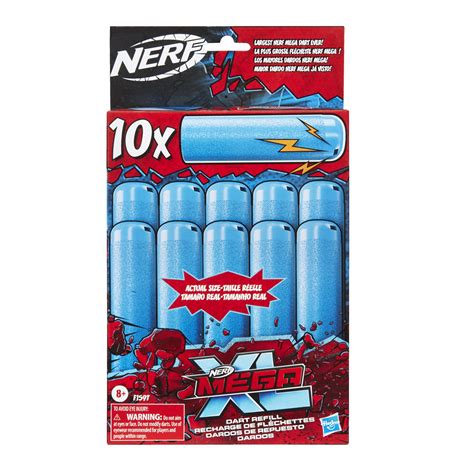 nerf mega whistler darts|Nerf Mega XL Dart Refill, Includes 10 Mega XL Whistler Darts, .